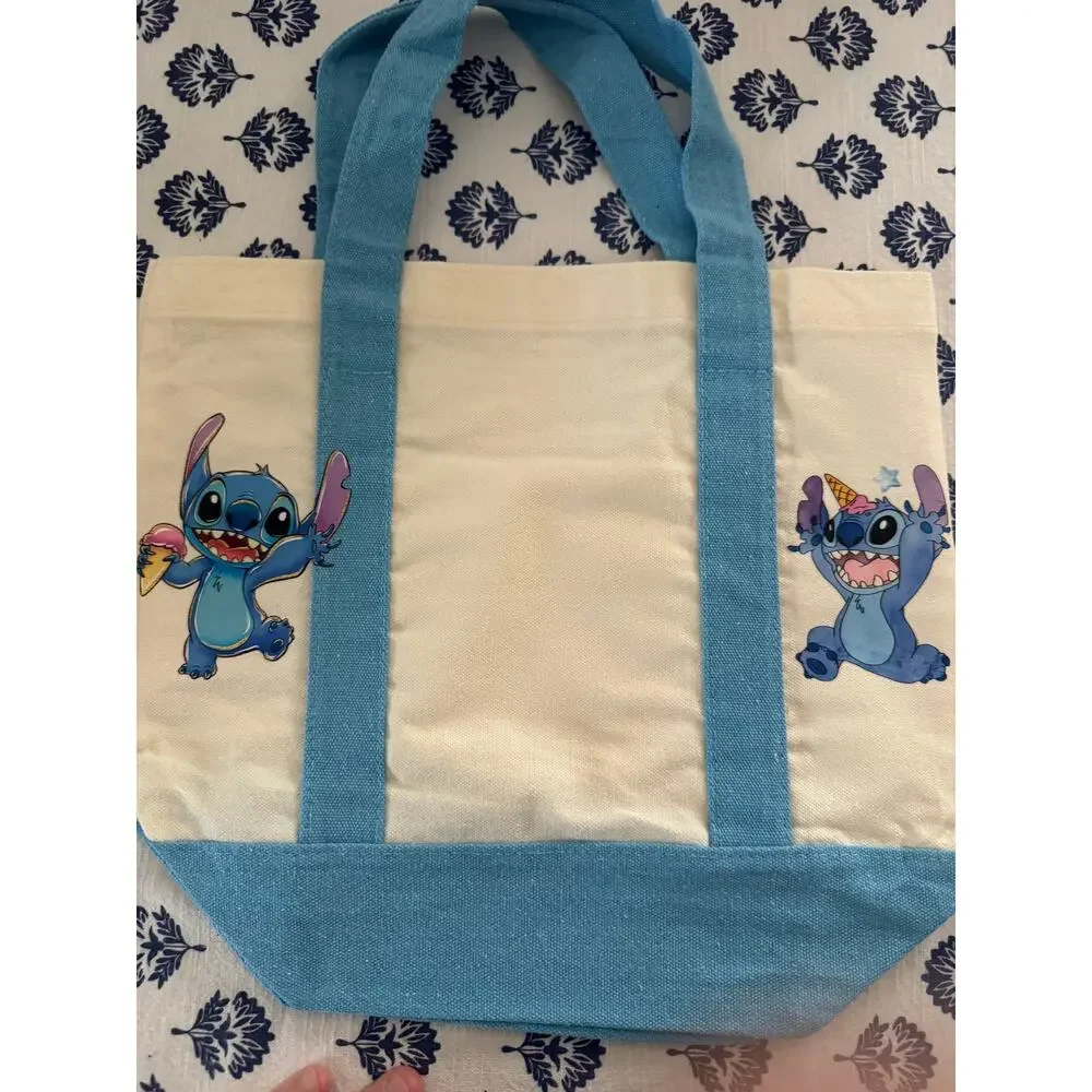 Disney Stitch Blue Custom Made Mini Tote